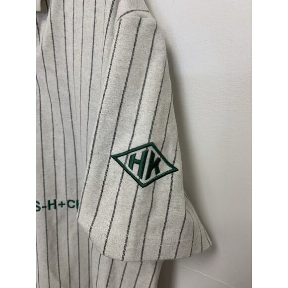 HAN KJOBENHAVN Small Stripe Polo Dress Tee Knit Small - Picture 4 of 4